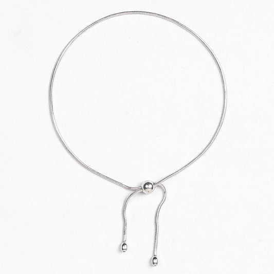 Solid 925 Sterling Silver Snake Chain Ankle