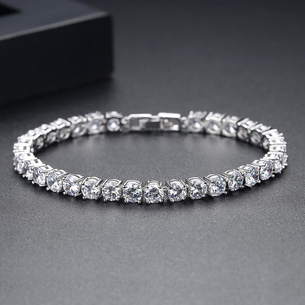 LADIES CZ CUBIC ZERCONIA TENNIS BRACLET