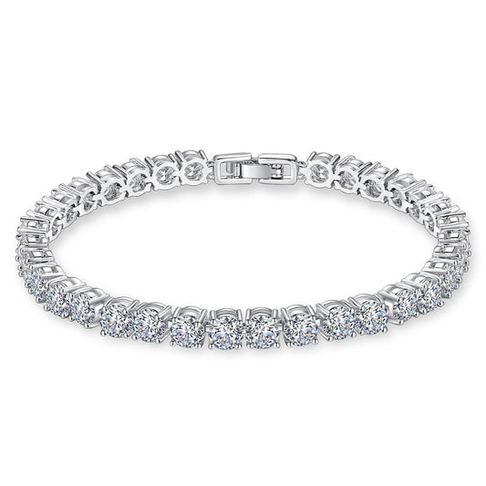LADIES CZ CUBIC ZERCONIA TENNIS BRACLET