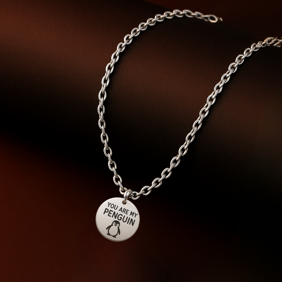 Penguin 92.5 Sterling Silver Anklet