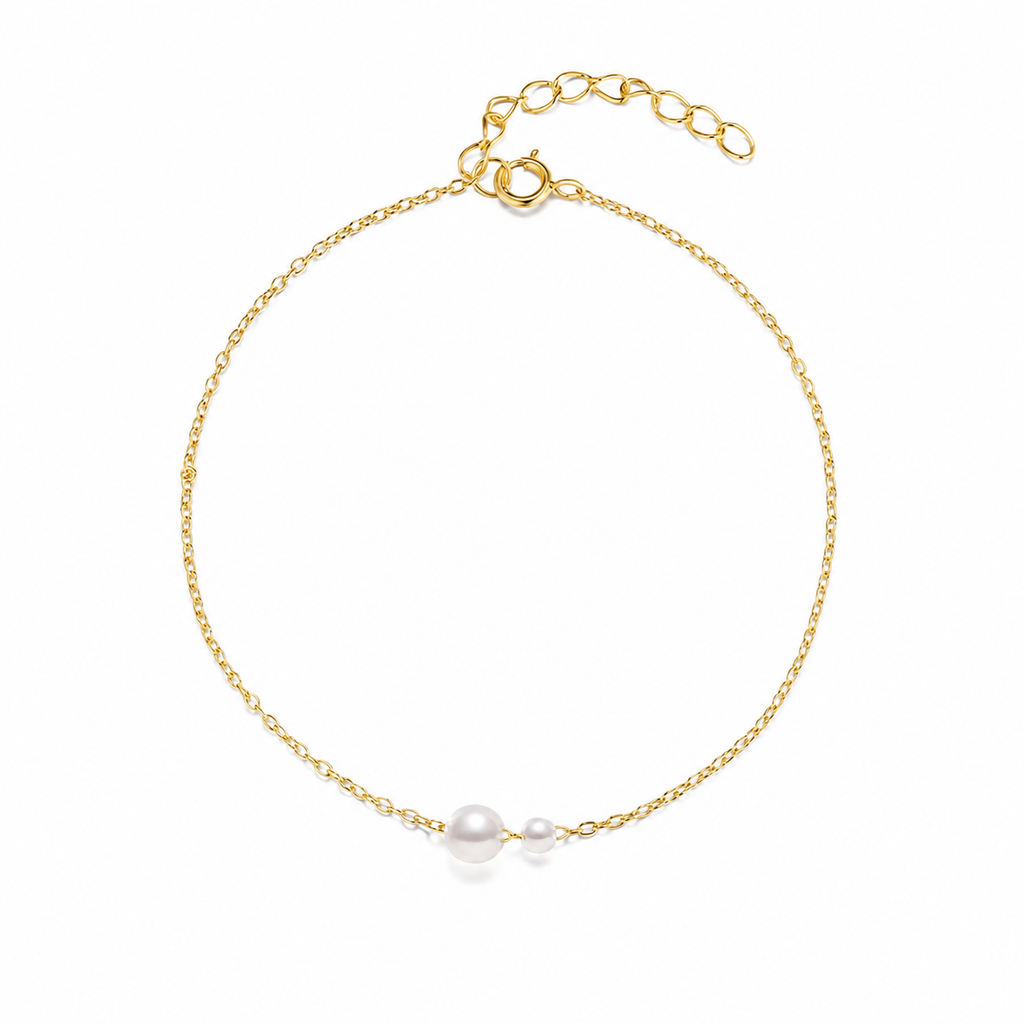 Swastik Pearl Elegance Bracelet