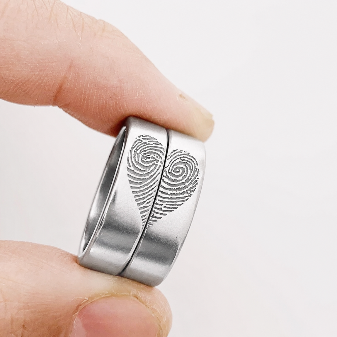 Custom engraved Bands Ring