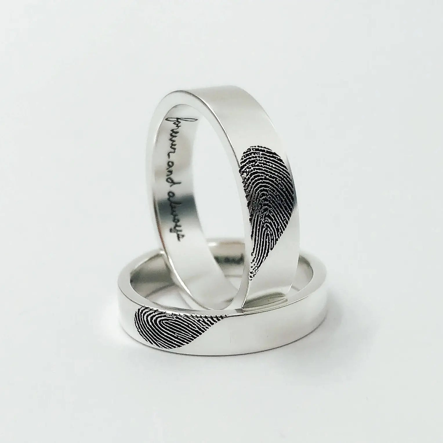 Custom engraved Bands Ring