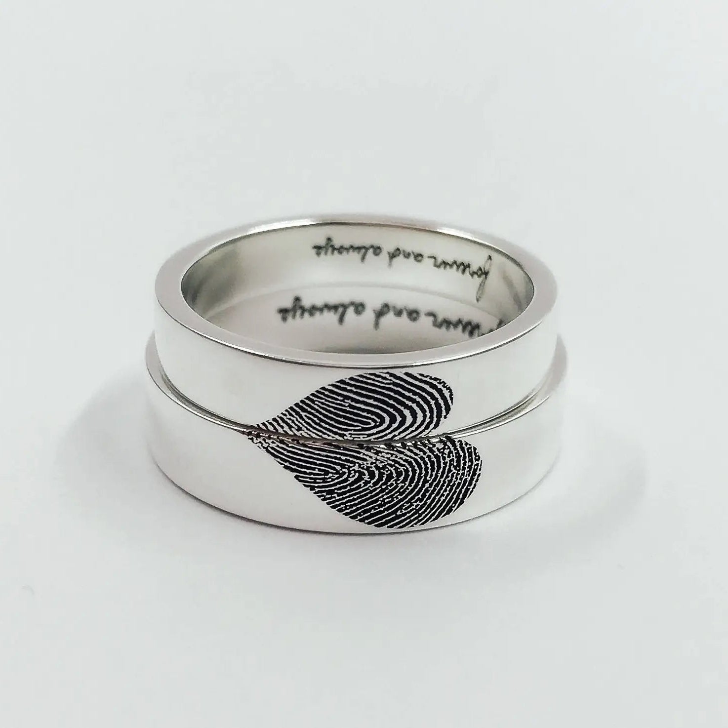 Custom engraved Bands Ring