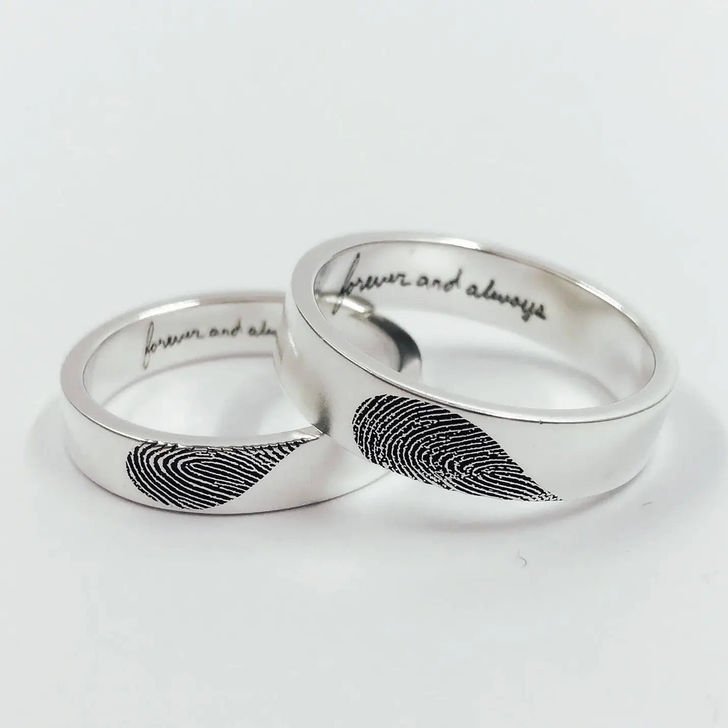 Custom engraved Bands Ring