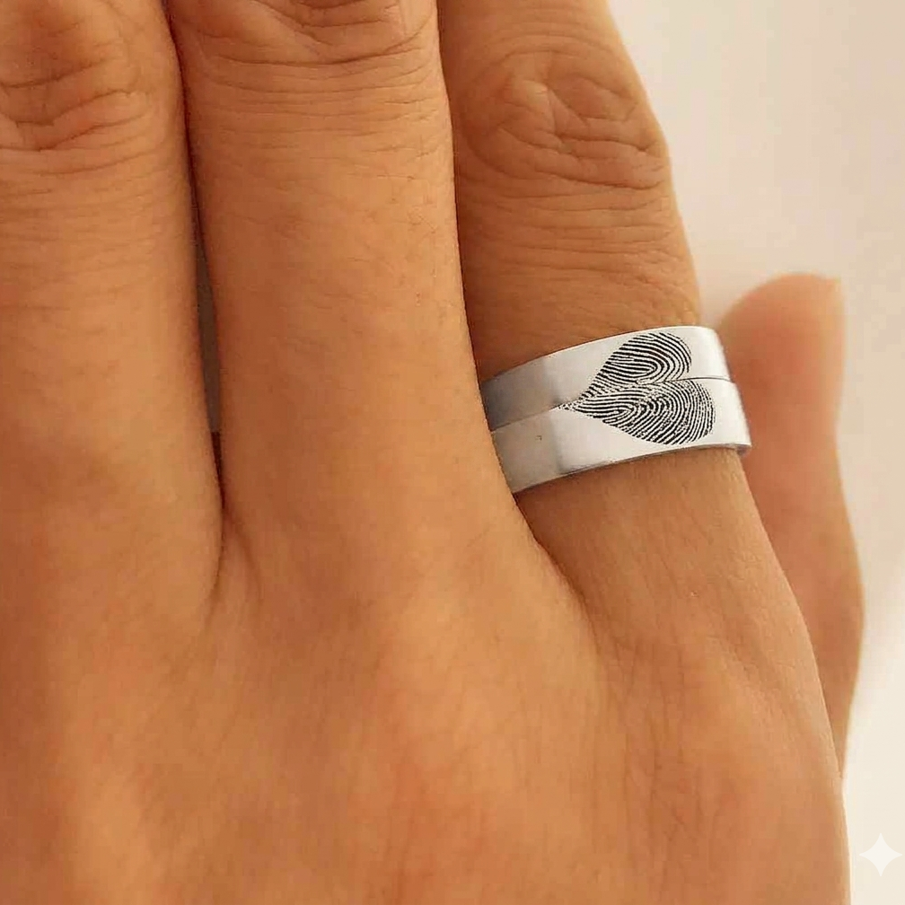 Custom engraved Bands Ring