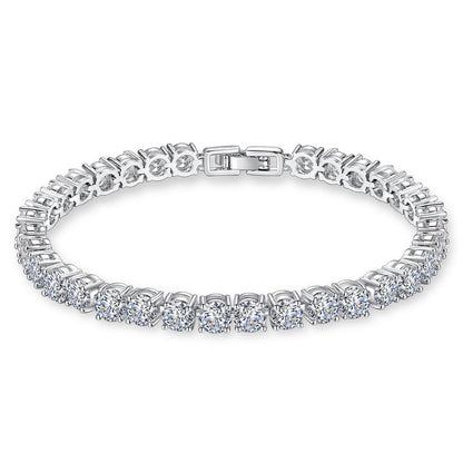 LADIES CZ CUBIC ZERCONIA TENNIS BRACLET